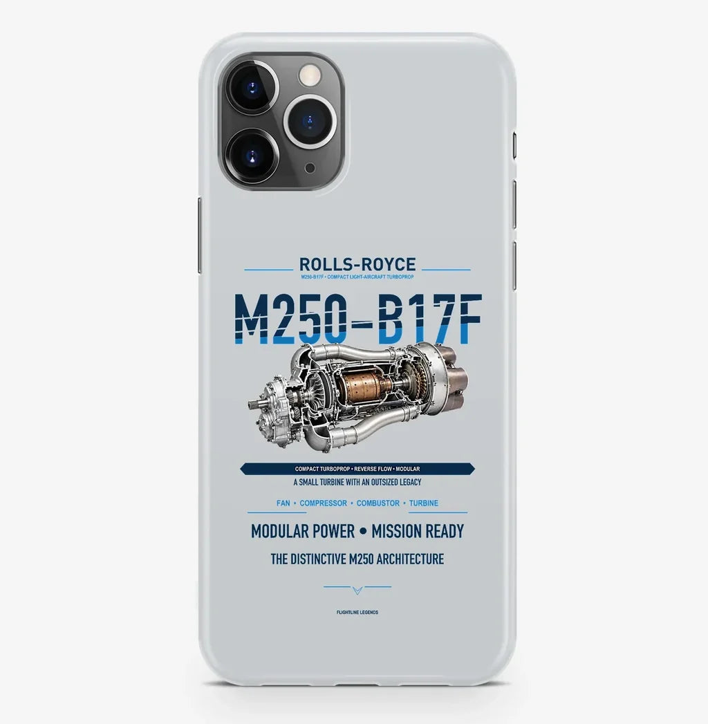 M250-B17F Case ProMax design on light gray iphone case promax