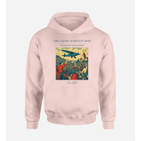 Thumbnail for VINTAGE G4445 - The Grape Harvest Hop - Premium Hoodie design on pink premium