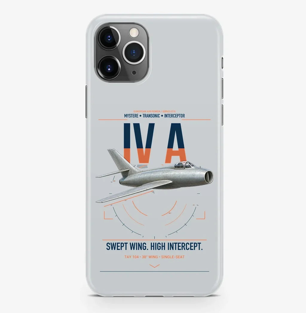 Dassault Mystère IV A design on light gray magsafe iphone case, for iPhone Pro Max