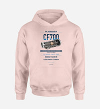 Thumbnail for CF700 design on pink hoodie single side