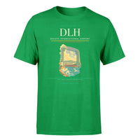 Thumbnail for Duluth International Airport (DLH) T-Shirt single-side front print in Green | duluth-international-airport-dlh-double-side-t-shirt