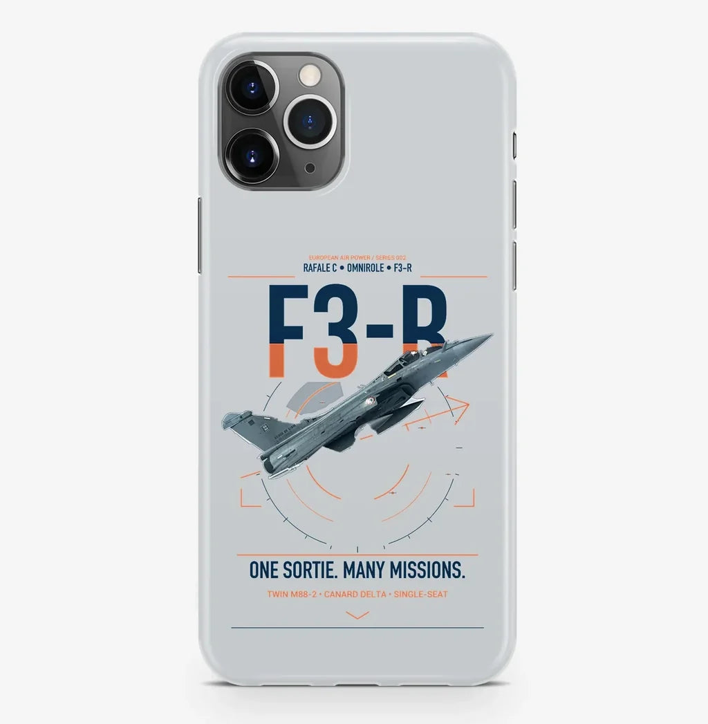 Dassault Rafale C — F3-R standard design on light gray magsafe iphone case, for iPhone Pro Max