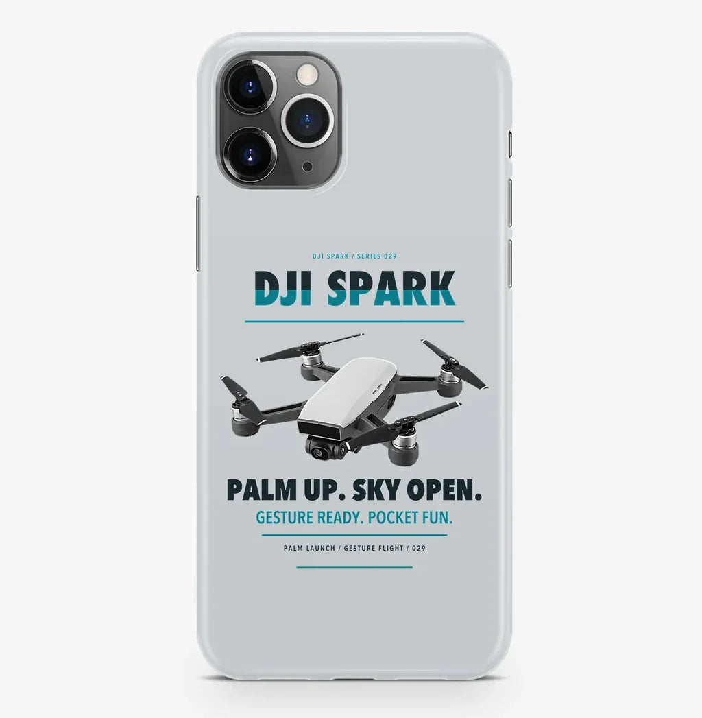 DJI Spark Case ProMax design on light gray iphone case promax