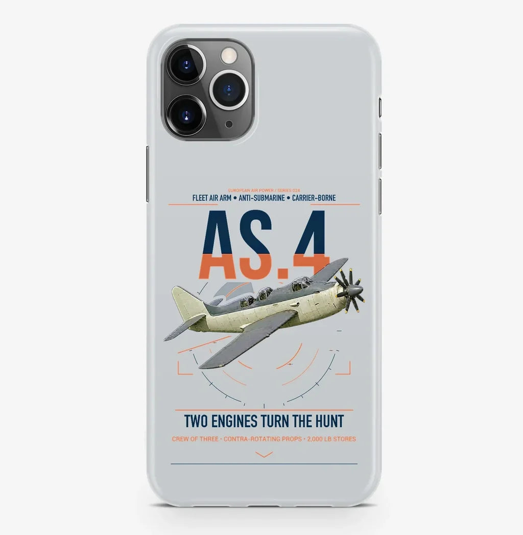 Fairey Gannet AS.4 design on light gray magsafe iphone case, for iPhone Pro Max