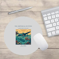 Thumbnail for VINTAGE G4369 - The Shipwreck Spotters - Designed Mouse Pads design on lightgray round
