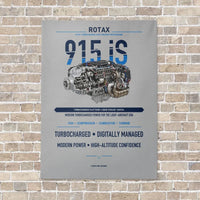 Thumbnail for 915 iS vertical canvas print - no frame - light gray background
