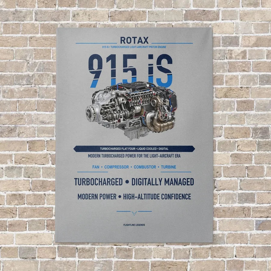 915 iS vertical canvas print - no frame - light gray background