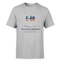 Thumbnail for E-6B Mercury design on light gray double-side t-shirt, single-side print