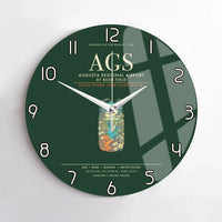 Thumbnail for Augusta Regional Airport at Bush Field AGS Wall-Clock No-Frame - Dark Green