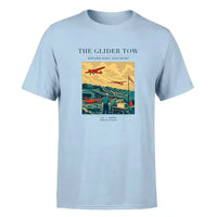 Thumbnail for VINTAGE G4249 - The Glider Tow - Premium T-Shirt design on lightblue premium t shirt