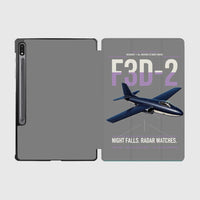 Thumbnail for F3D-2 Skyknight design on gray samsung tablet tablet case