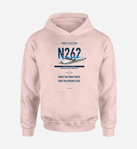 Thumbnail for Nord 262A design on pink hoodie single side