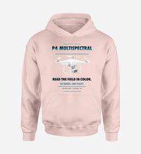 Thumbnail for DJI P4 Multispectral design on pink hoodie single side