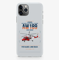 Thumbnail for Leonardo AW189 design on light gray magsafe iphone case, for iPhone Pro Max