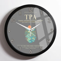 Thumbnail for Tampa International Airport TPA Wall-Clock Framed - Gray
