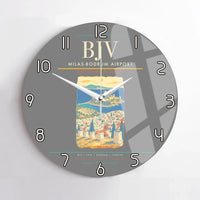 Thumbnail for Milas-Bodrum Airport BJV Wall-Clock No-Frame - Gray