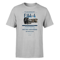 Thumbnail for FJ44-4 design on light gray single side