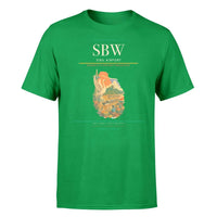 Thumbnail for Sibu Airport (SBW) T-Shirt single-side front print in Green | sibu-airport-sbw-double-side-t-shirt