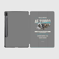 Thumbnail for AE 2100D3 design on gray samsung tablet tablet case