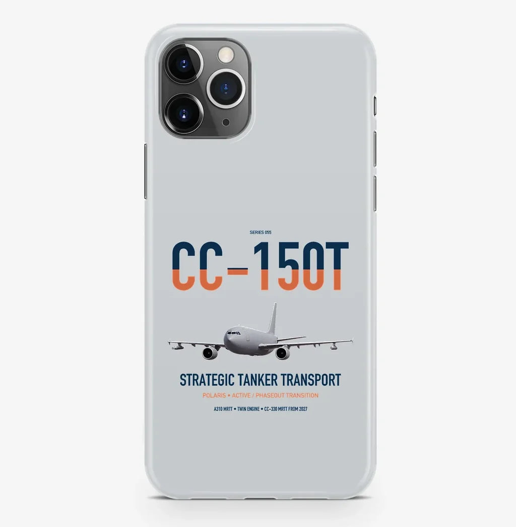Airbus CC-150T Polaris design on light gray magsafe iphone case, for iPhone Pro Max