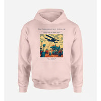 Thumbnail for VINTAGE G4389 - The Threshing Day Flyover - Premium Hoodie design on pink premium