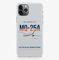 Thumbnail for MQ-25A STINGRAY design on light gray magsafe iphone case, for iPhone Pro Max