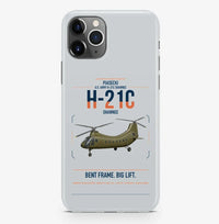 Thumbnail for Piasecki H-21C Shawnee design on light gray magsafe iphone case, for iPhone Pro Max