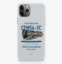 Thumbnail for CFM56-5C Case ProMax design on light gray iphone case promax