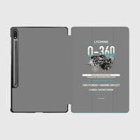 Thumbnail for O-360 design on gray samsung tablet tablet case