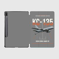 Thumbnail for KC-135 STRATOTANKER design on gray samsung tablet tablet case