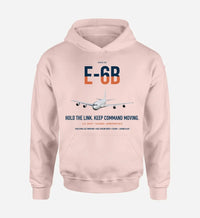 Thumbnail for E-6B Mercury design on pink double-side hoodie, single-side print