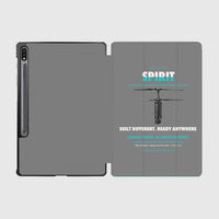 Thumbnail for Ascent AeroSystems Spirit design on gray samsung tablet tablet case