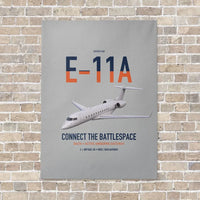 Thumbnail for E-11A BACN vertical canvas print - no frame - light gray background