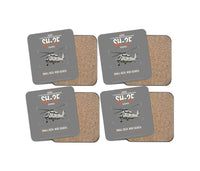 Thumbnail for Kaman SH-2F Seasprite design on gray 4 pieces set coaster