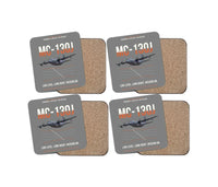 Thumbnail for MC-130J COMMANDO II design on gray 4 pieces set coaster