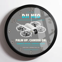 Thumbnail for DJI Neo design on gray framed wall clock