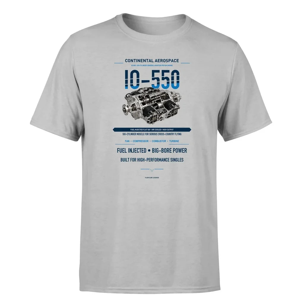 IO-550 design on light gray single side