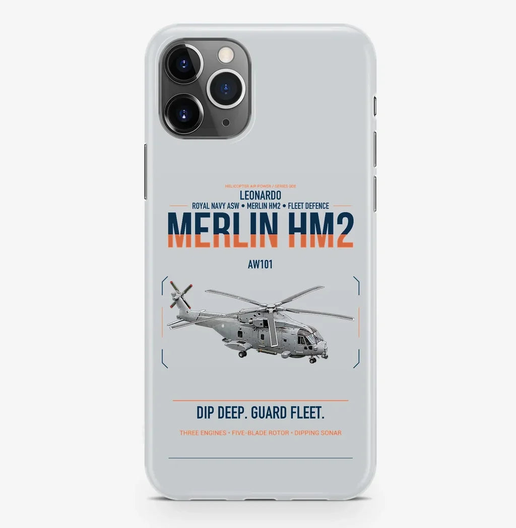 Leonardo AW101 Merlin HM2 design on light gray magsafe iphone case, for iPhone Pro Max