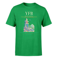 Thumbnail for Iqaluit Airport (YFB) T-Shirt single-side front print in Green | iqaluit-airport-yfb-double-side-t-shirt