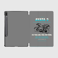 Thumbnail for DJI Avata 2 design on gray samsung tablet tablet case