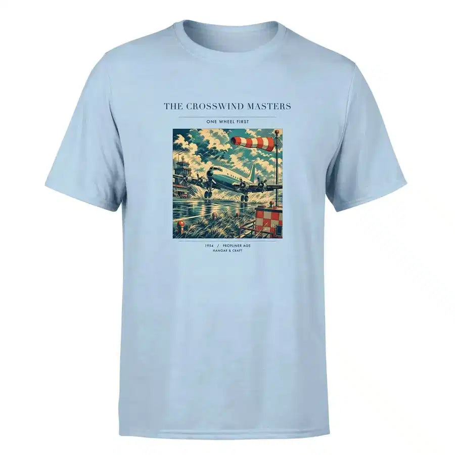 VINTAGE G4109 - The Crosswind Masters - Premium T-Shirt design on lightblue premium t shirt