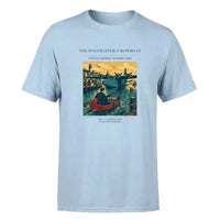 Thumbnail for VINTAGE G4278 - The Postmaster's Rowboat - Premium T-Shirt design on lightblue premium t shirt