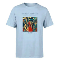 Thumbnail for VINTAGE G4124 - The Red Carpet Gate - Premium T-Shirt design on lightblue premium t shirt