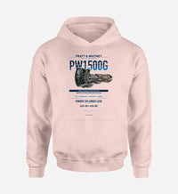 Thumbnail for PW1500G design on pink hoodie single side