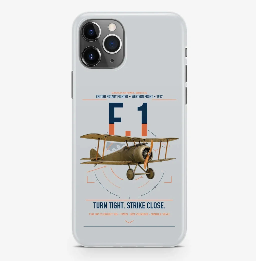 Sopwith Camel F.1 design on light gray magsafe iphone case, for iPhone Pro Max
