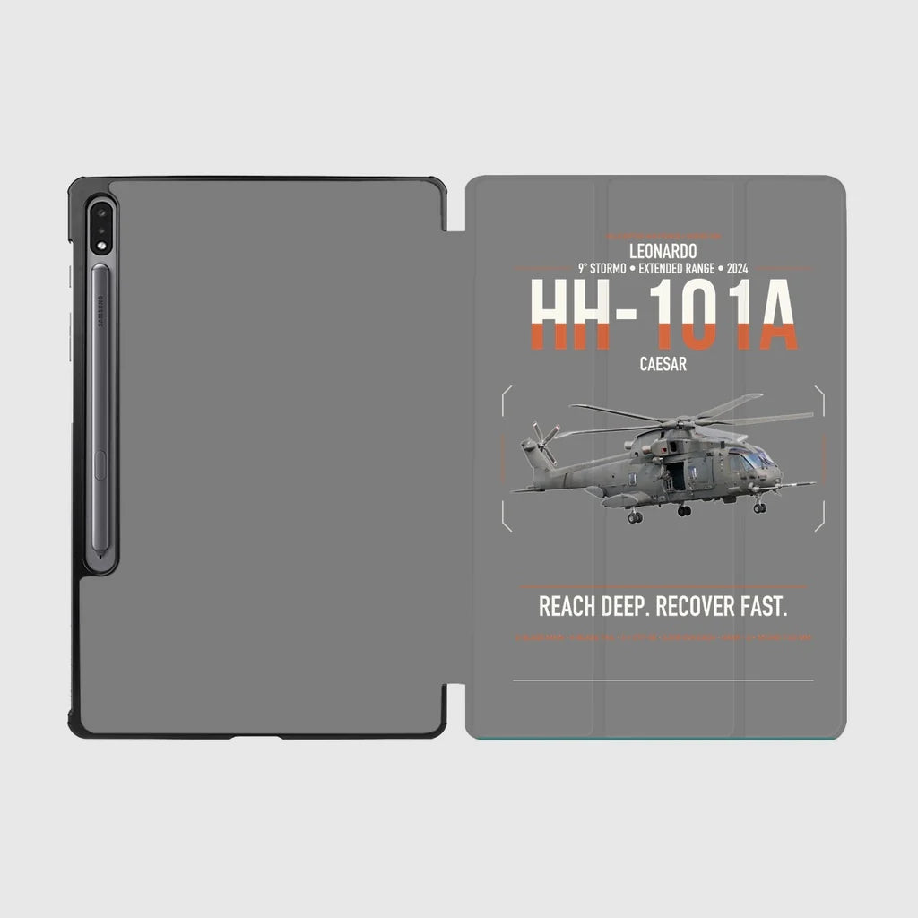 Leonardo HH-101A Caesar design on gray samsung tablet tablet case
