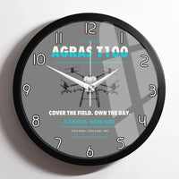 Thumbnail for DJI Agras T100 design on gray framed wall clock