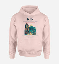 Thumbnail for Norman Manley International Airport (KIN) design on pink hoodie single-side print