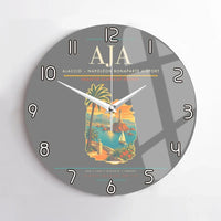 Thumbnail for Ajaccio  Napoleon Bonaparte Airport AJA Wall-Clock No-Frame - Gray