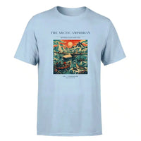 Thumbnail for VINTAGE G4076 - The Arctic Amphibian - Premium T-Shirt design on lightblue premium t shirt